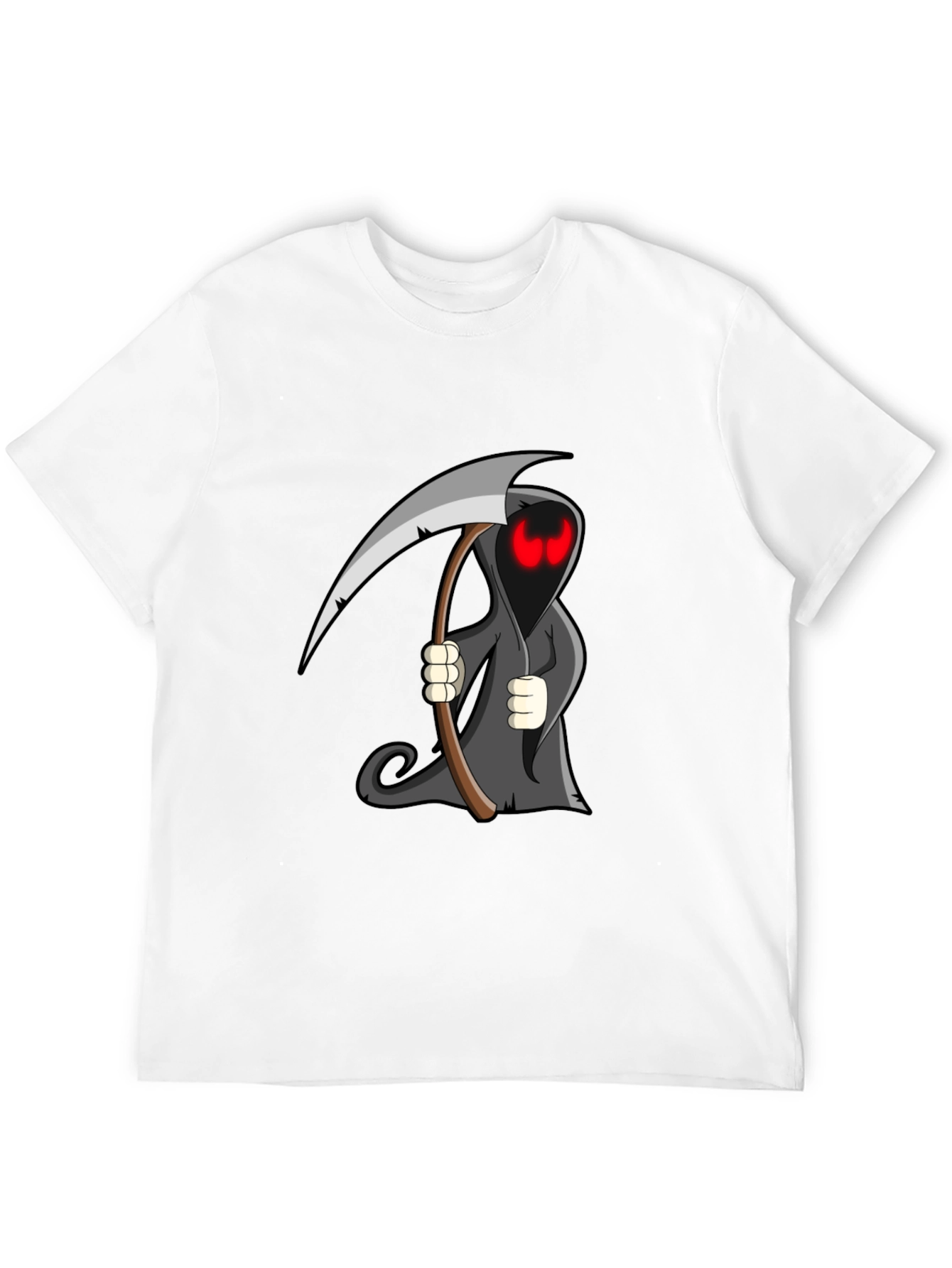 Grim Reaper Graphic T-Shirt - Black
