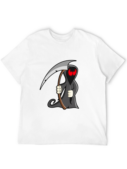 Grim Reaper Graphic T-Shirt - Black