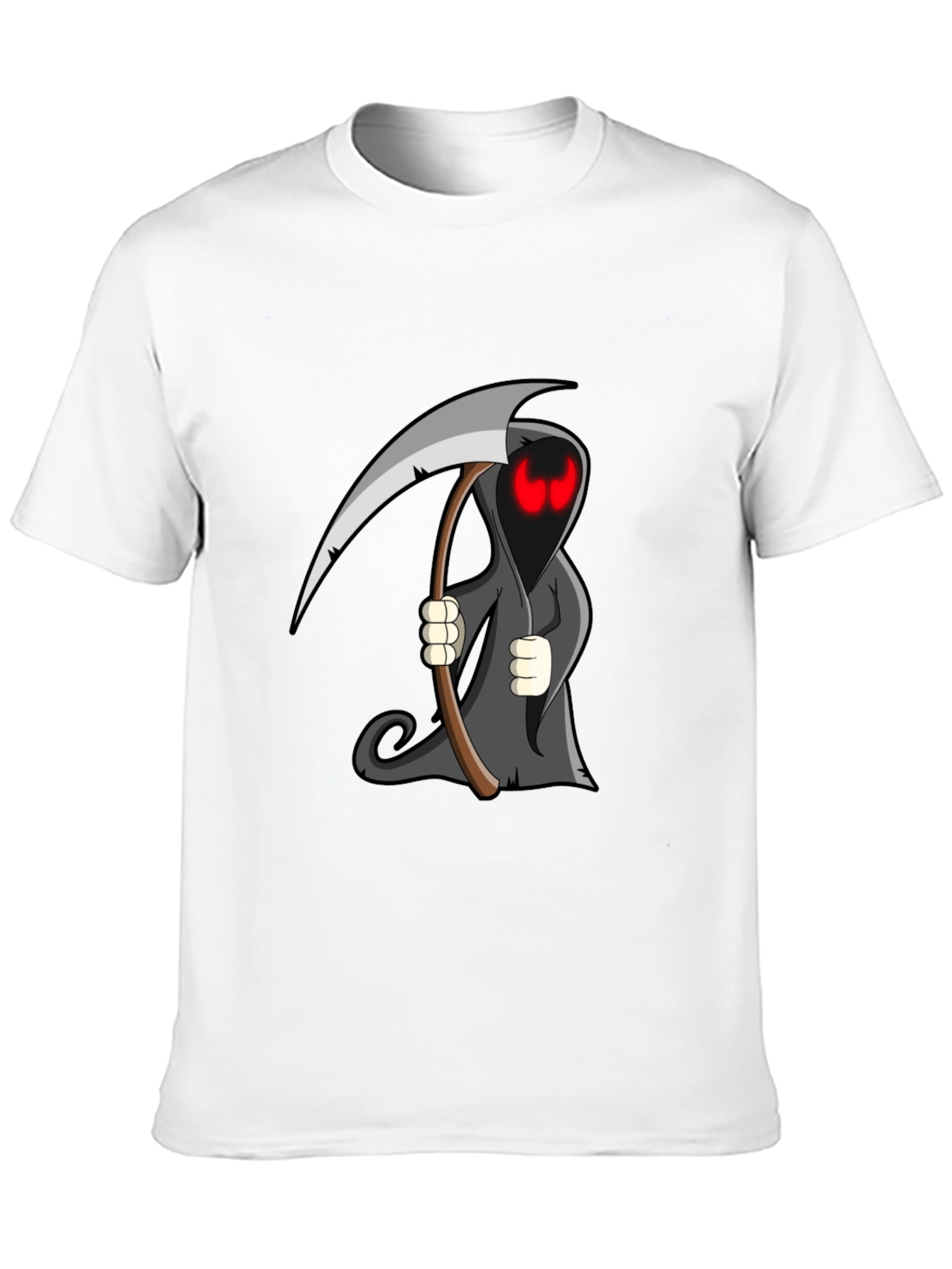 Grim Reaper Graphic T-Shirt - Black