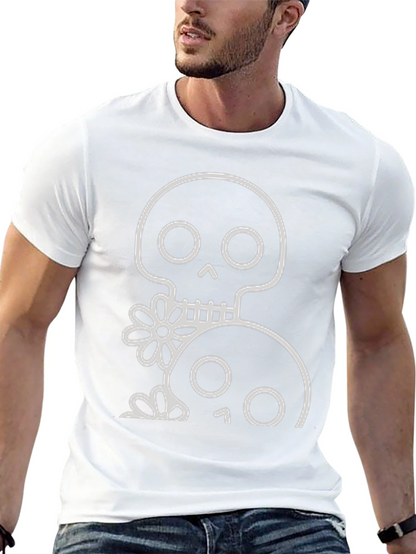 Skull & Flower Graphic Tee