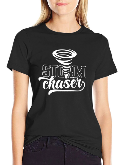 Storm Chaser Graphic T-Shirt - Black