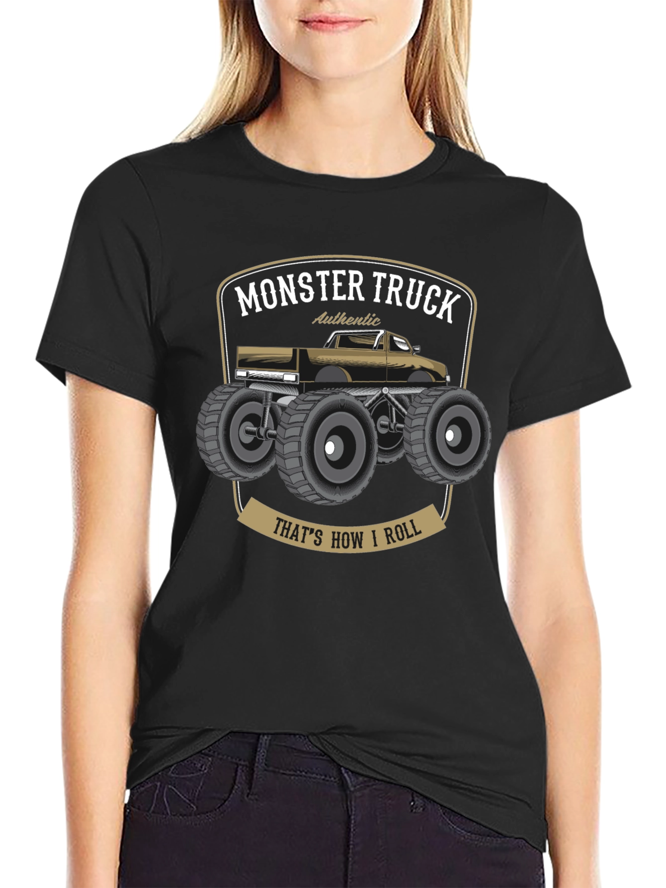 Monster Truck T-Shirt - Thats How I Roll!
