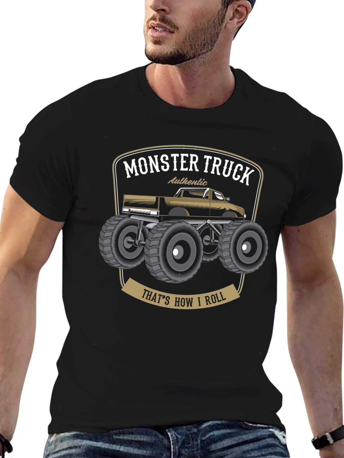 Monster Truck T-Shirt - Thats How I Roll!