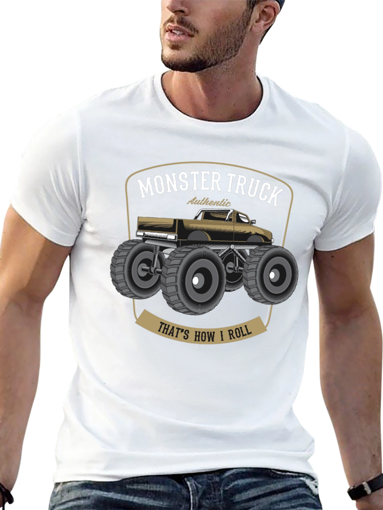 Monster Truck T-Shirt - Thats How I Roll!
