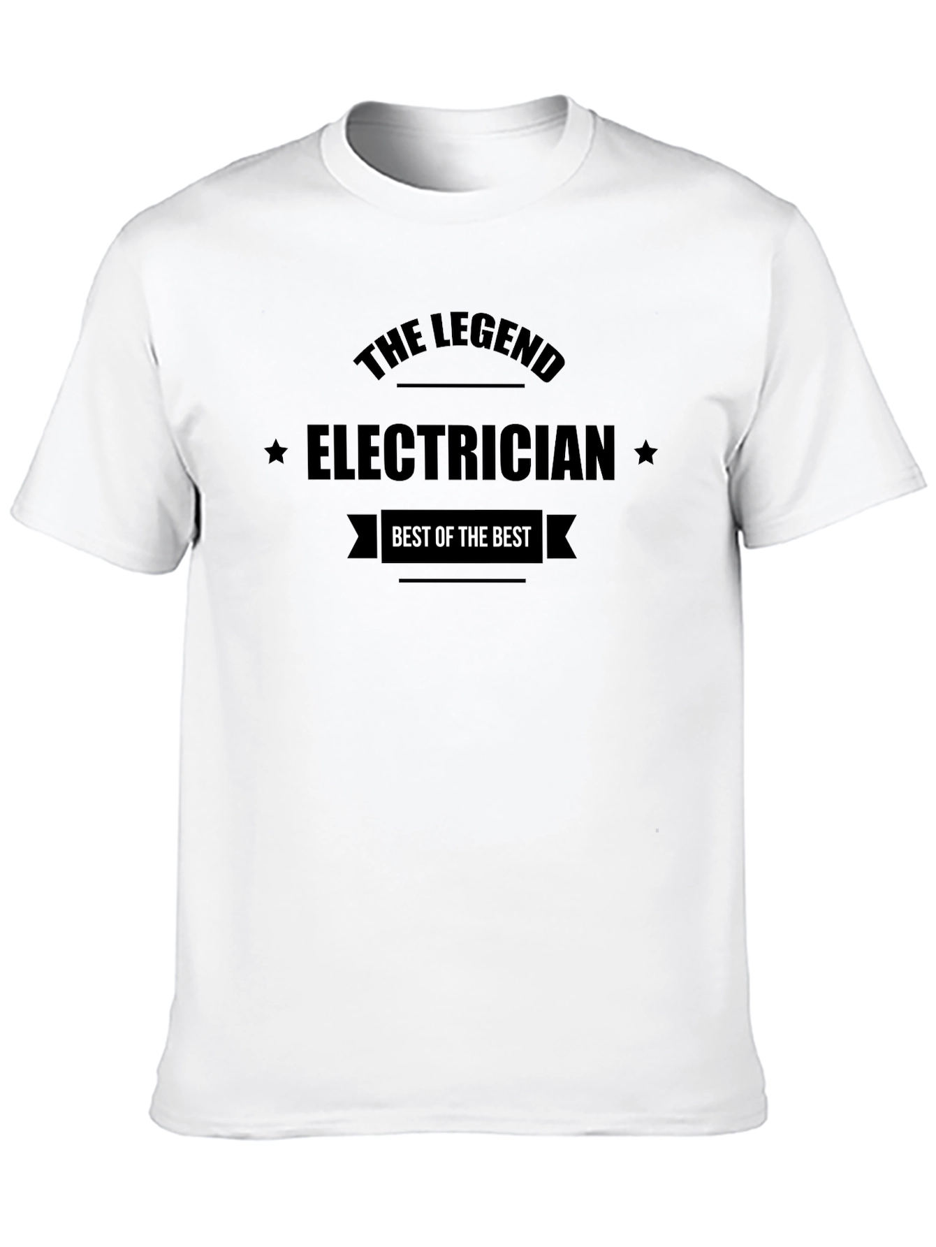 The Legend Electrician Black T-Shirt