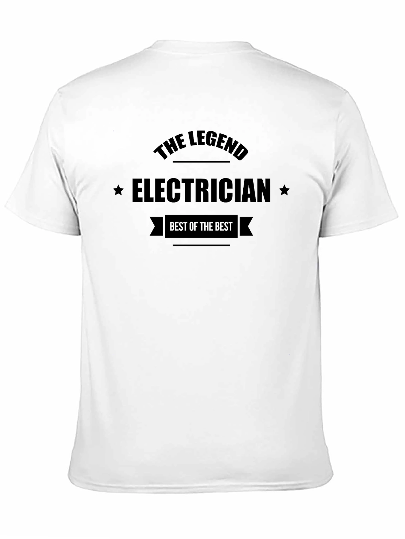 The Legend Electrician Black T-Shirt