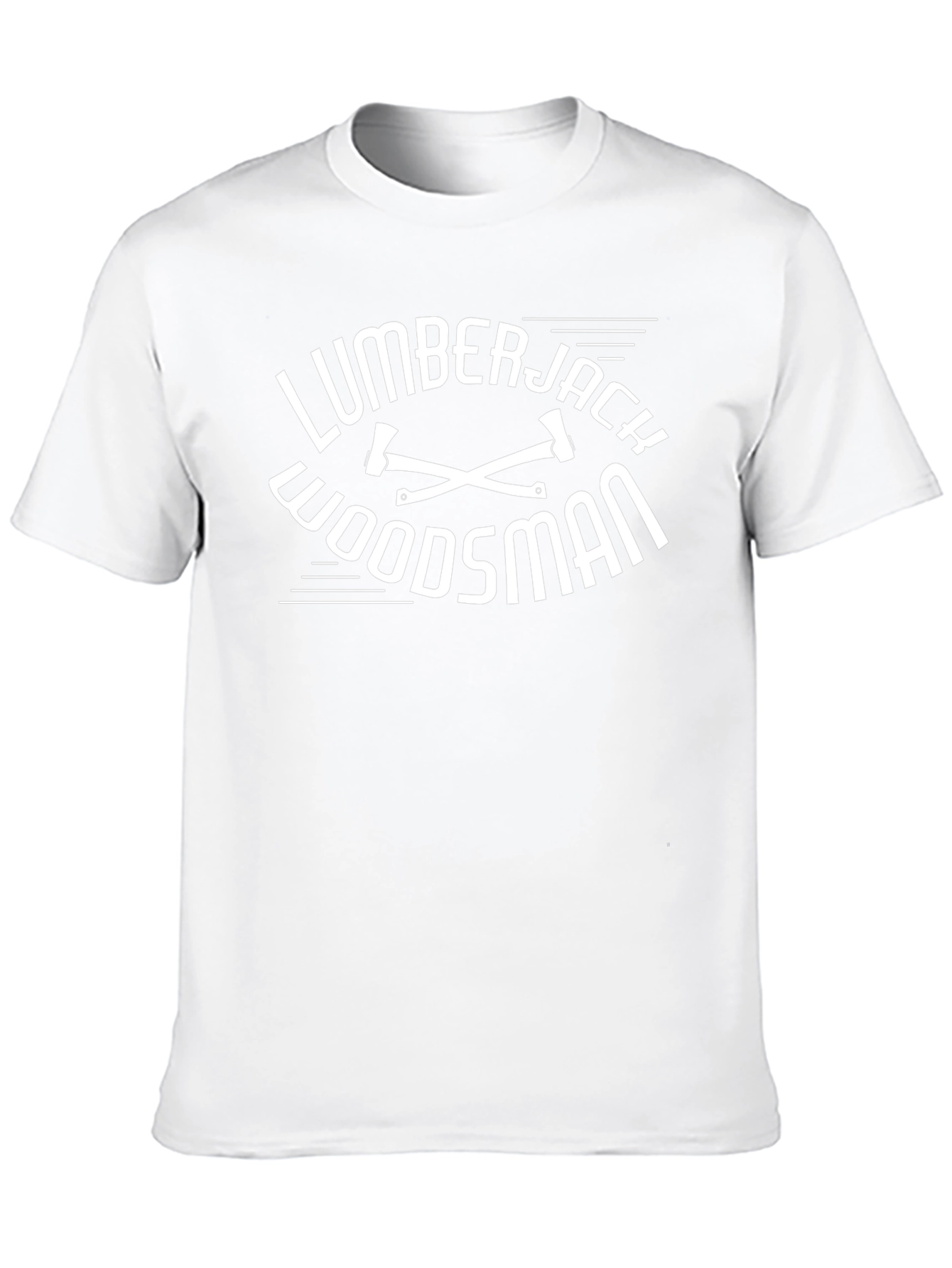 Lumberjack Woodsman Black T-Shirt