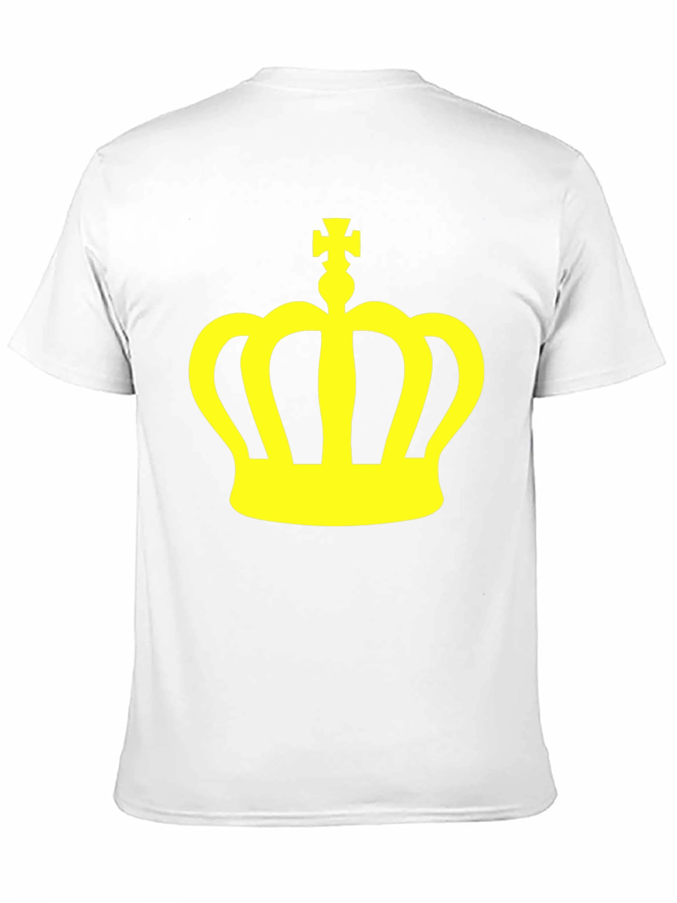 Crown Graphic Tee - Stylish Black Cotton T-Shirt