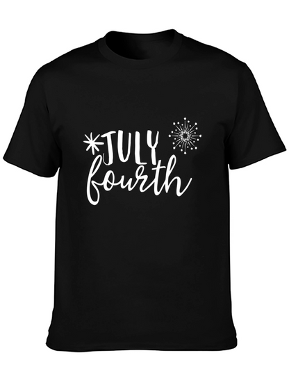 July Fourth Graphic Tee - Black