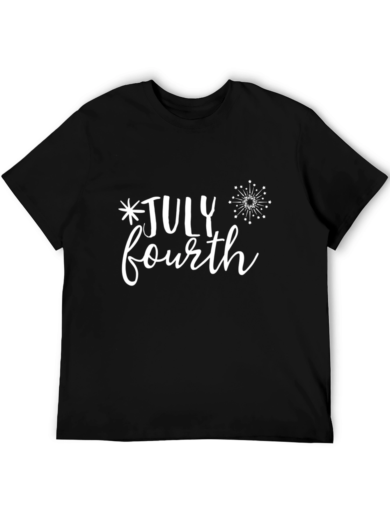 July Fourth Graphic Tee - Black