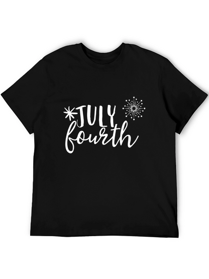 July Fourth Graphic Tee - Black