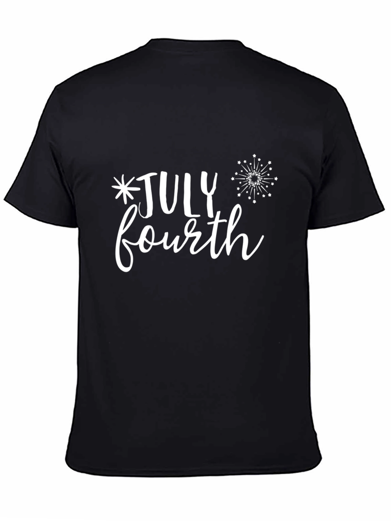 July Fourth Graphic Tee - Black