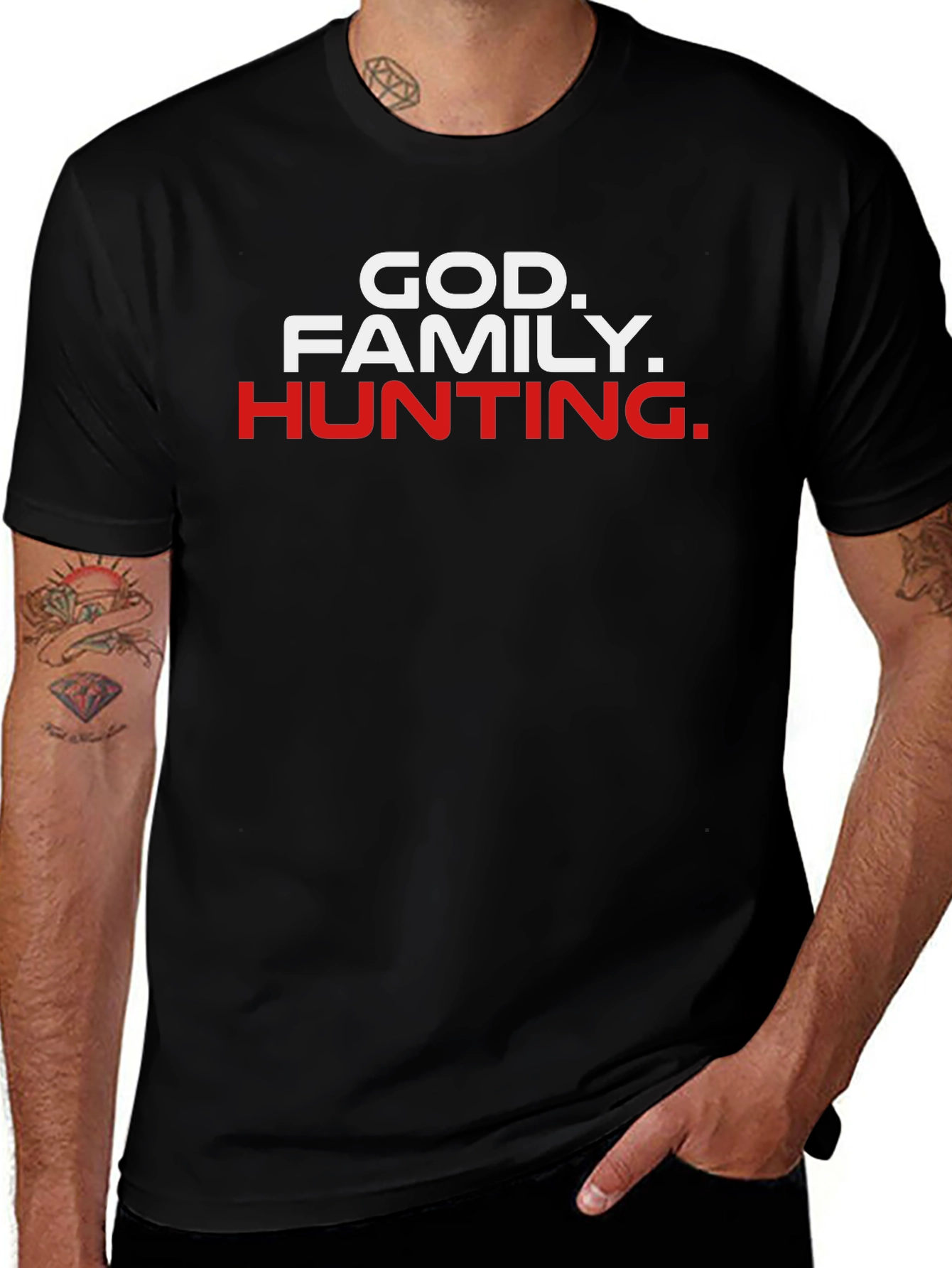 God Family Hunting T-Shirt