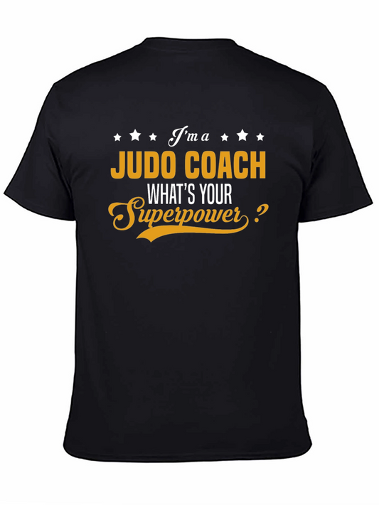 Judo Coach Superpower T-Shirt