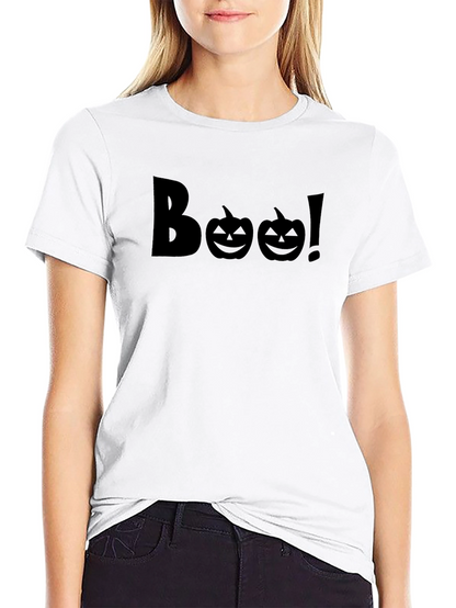 Boo! Halloween T-Shirt - Spooky Season Style