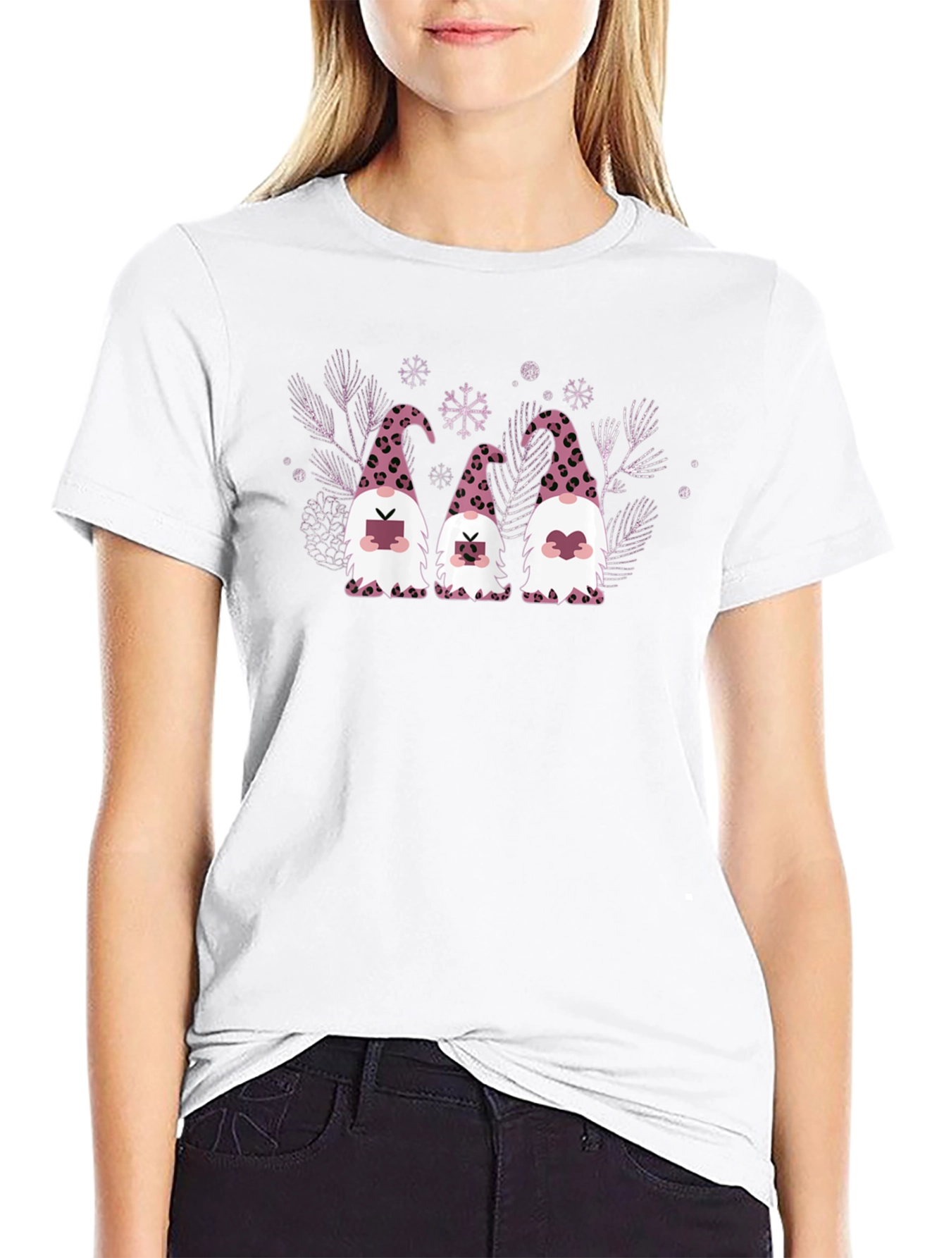 Holiday Gnomes Reading T-Shirt
