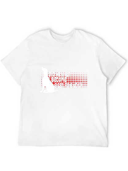 Dog Best Friends Graphic Tee - Black