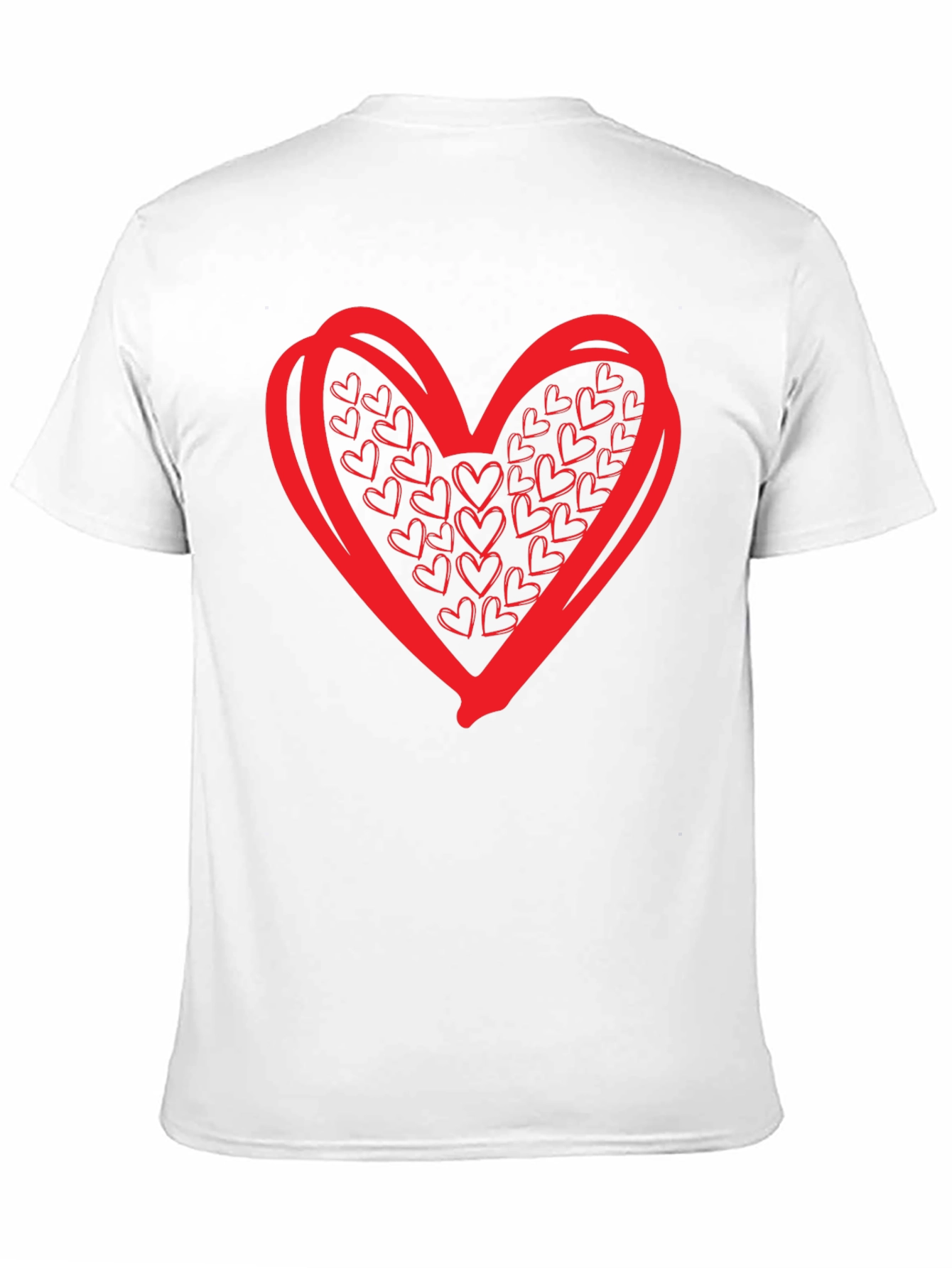 Heart Graphic Black T-Shirt
