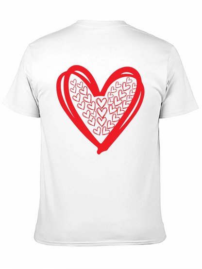 Heart Graphic Black T-Shirt