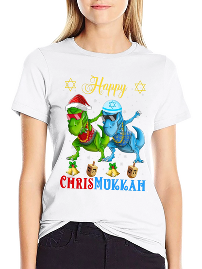 ChrisMukkah Dinosaur Graphic Tee
