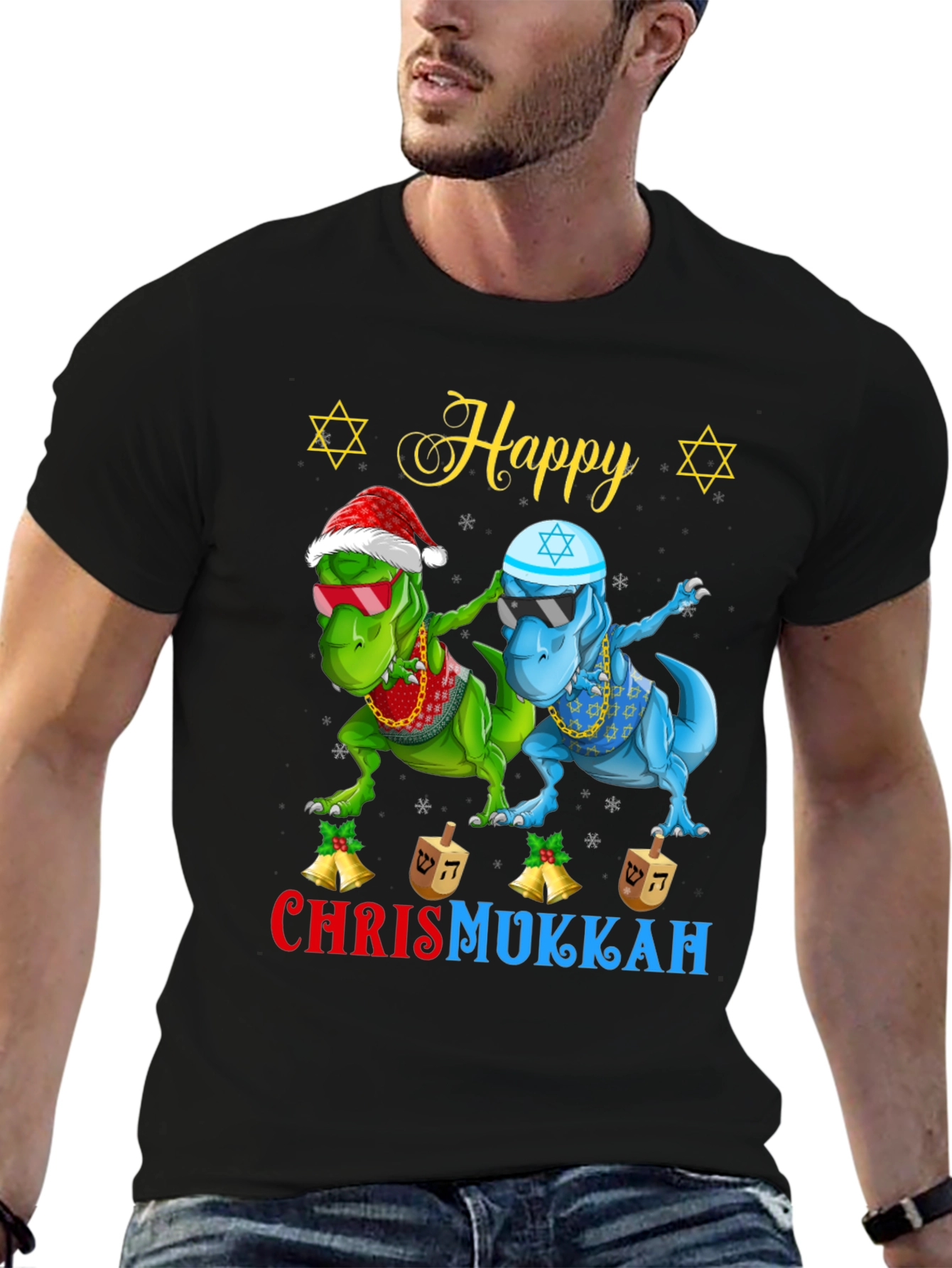 ChrisMukkah Dinosaur Graphic Tee