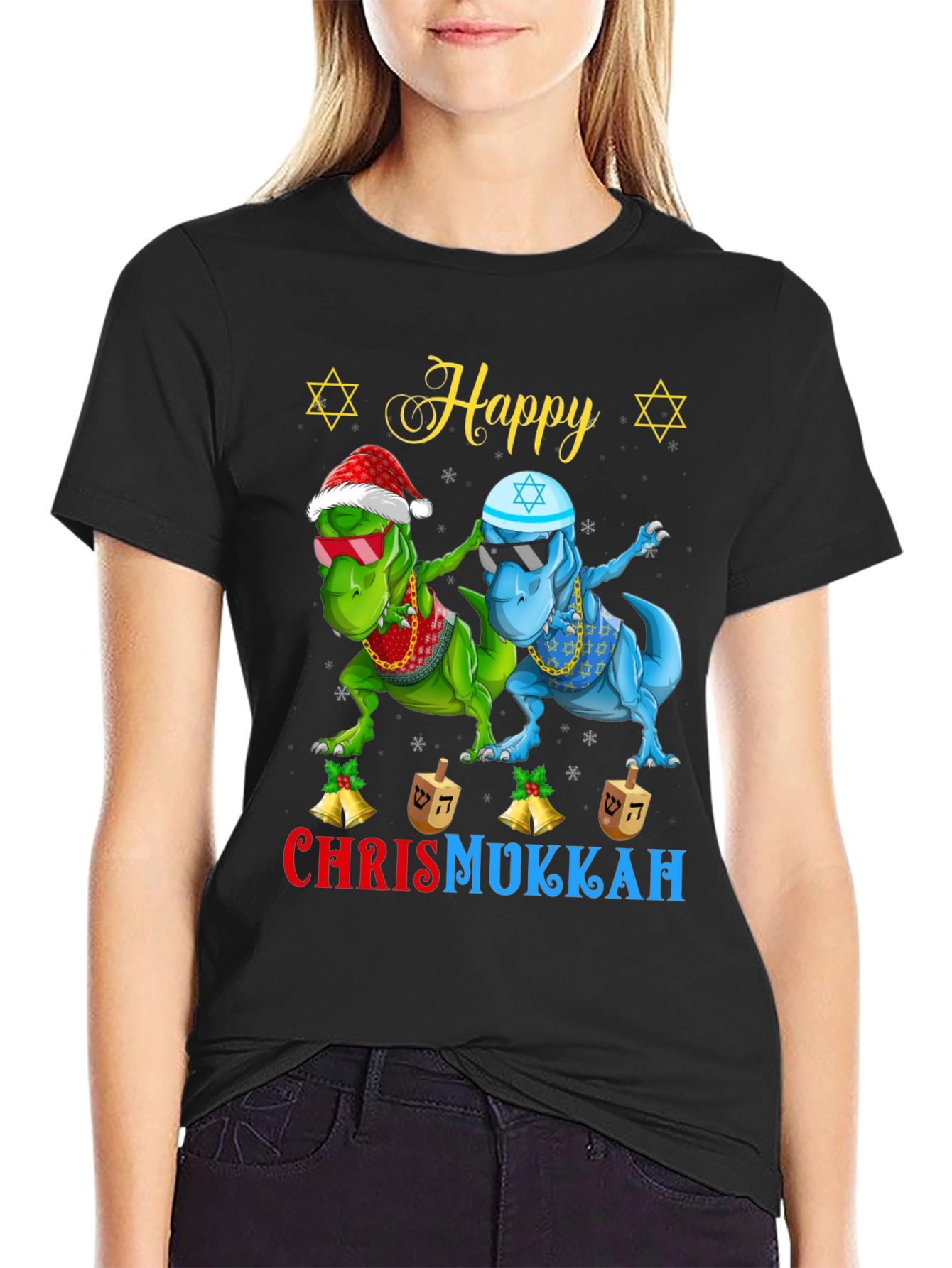 ChrisMukkah Dinosaur Graphic Tee