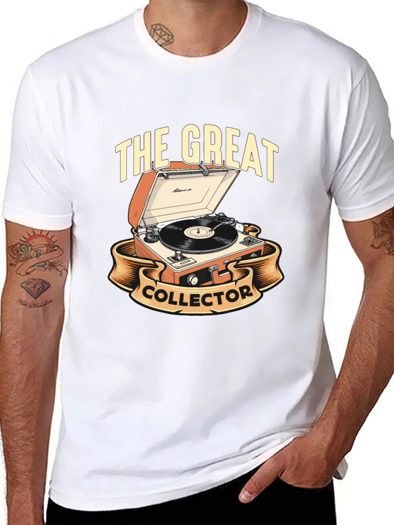 The Great Collector Turntable Graphic Tee