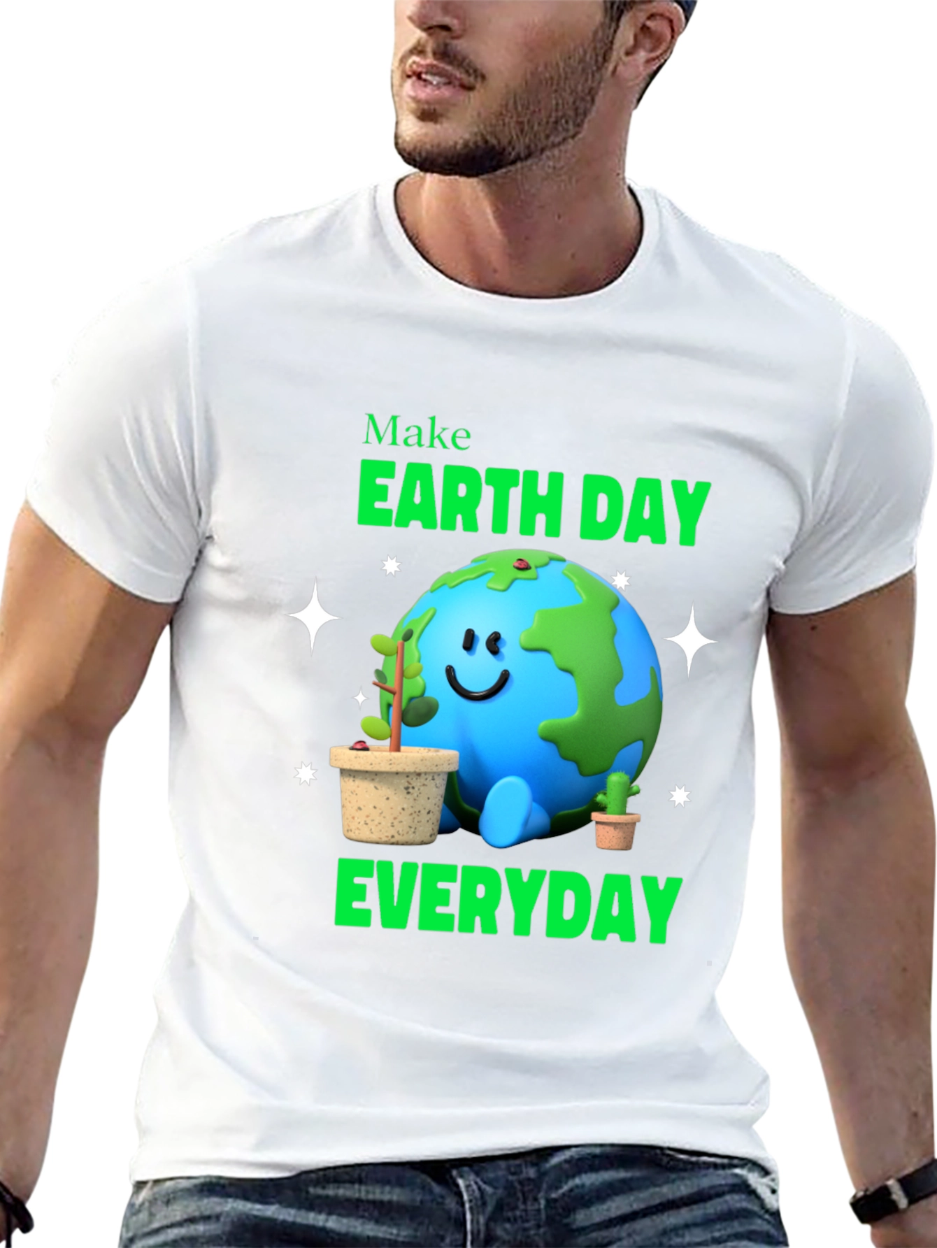 Earth Day Everyday T-Shirt - Environmental Awareness Tee