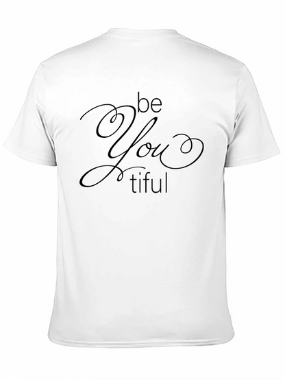 Be You Tiful - Black T-Shirt for Men