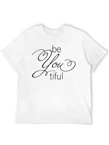 Be You Tiful - Black T-Shirt for Men