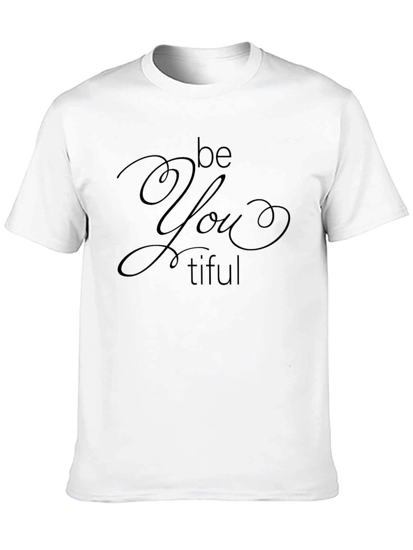 Be You Tiful - Black T-Shirt for Men