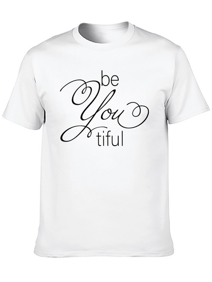 Be You Tiful - Black T-Shirt for Men