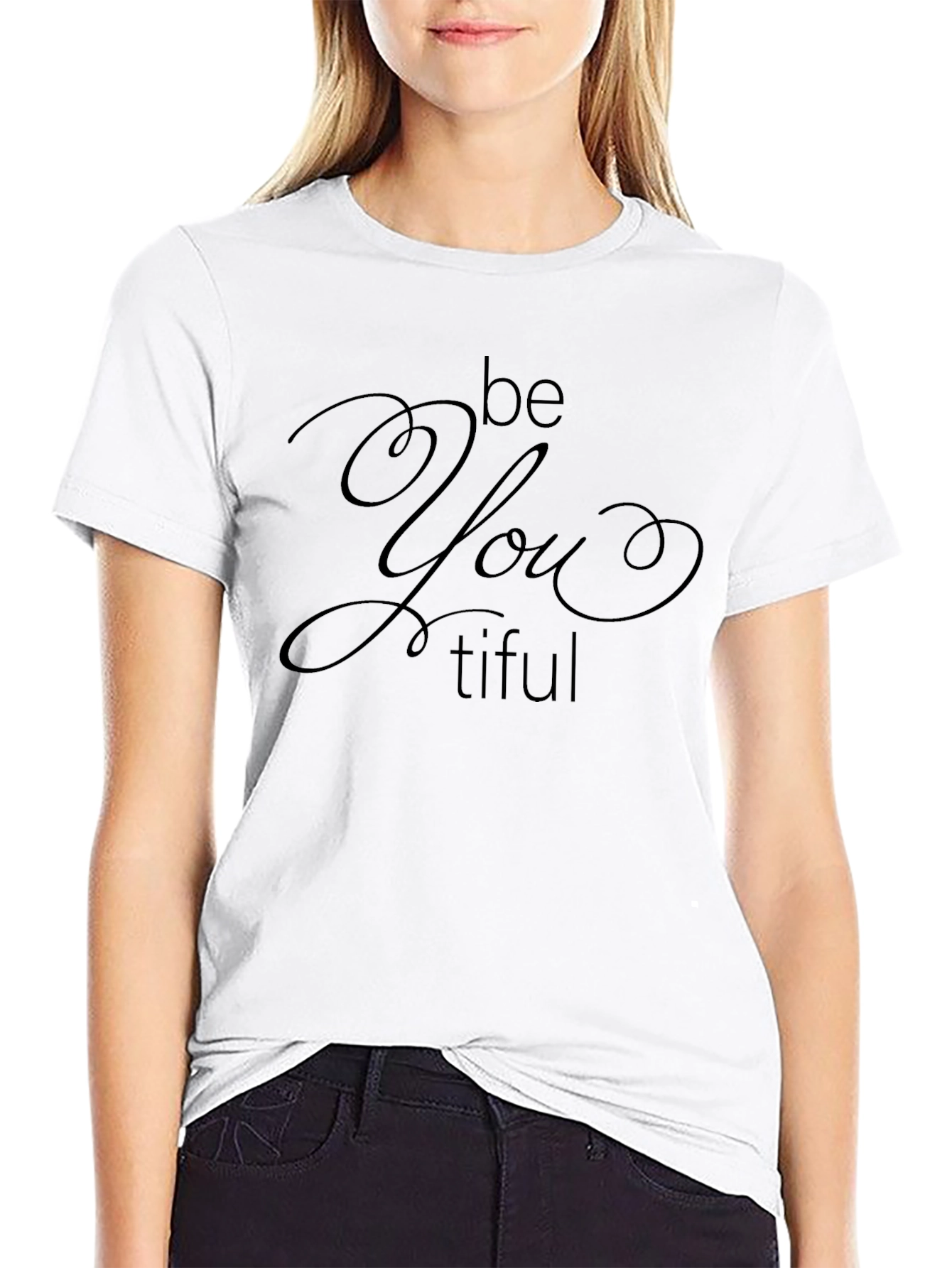 Be You Tiful - Black T-Shirt for Men