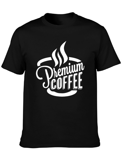 Premium Coffee T-Shirt - Black