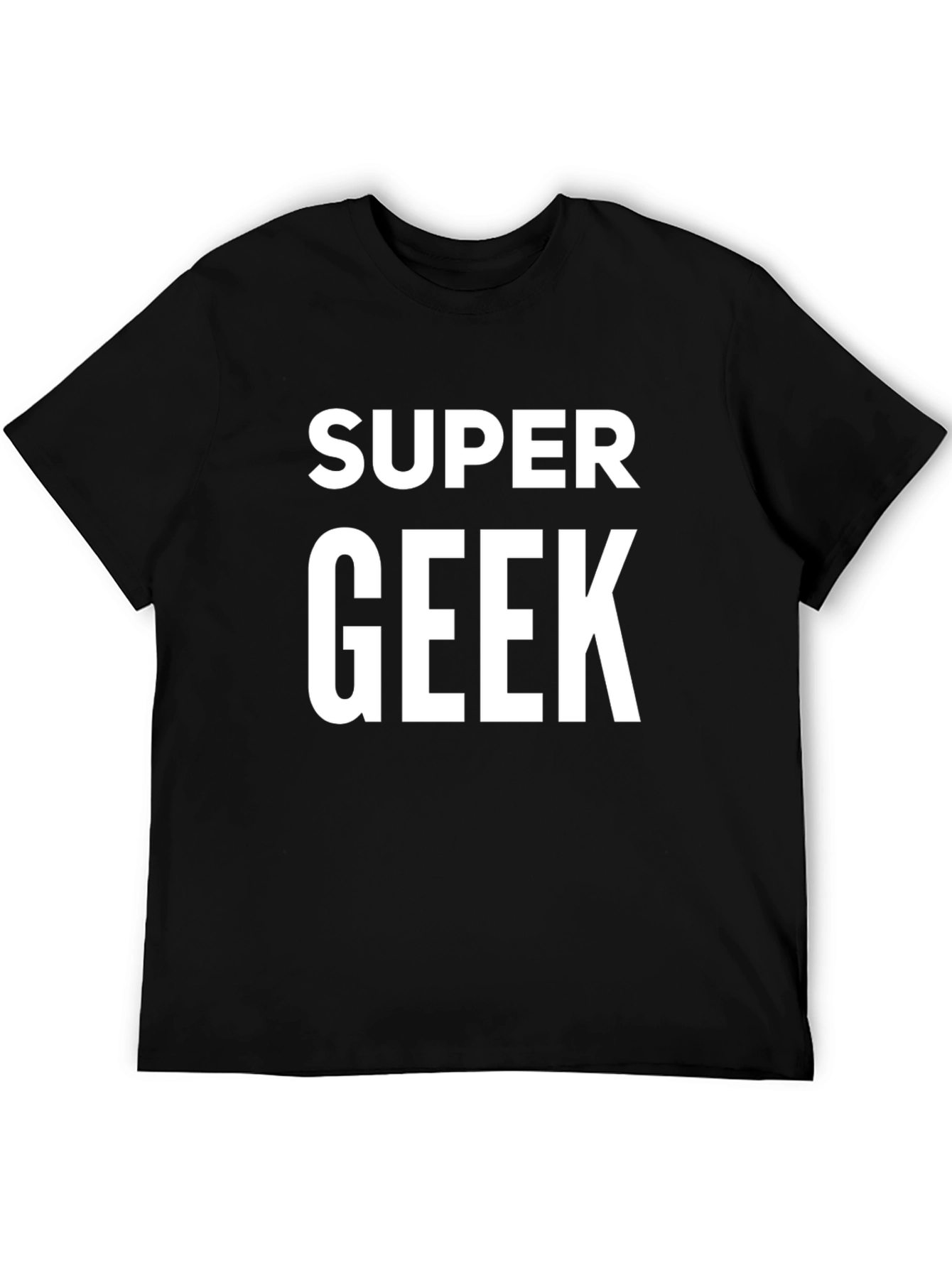 Super Geek Tee - Trendy Graphic T-Shirt