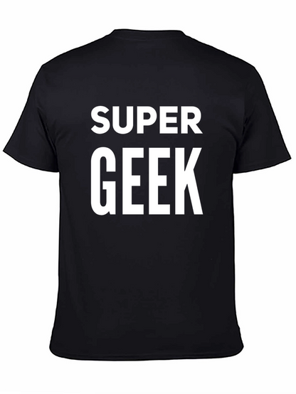 Super Geek Tee - Trendy Graphic T-Shirt