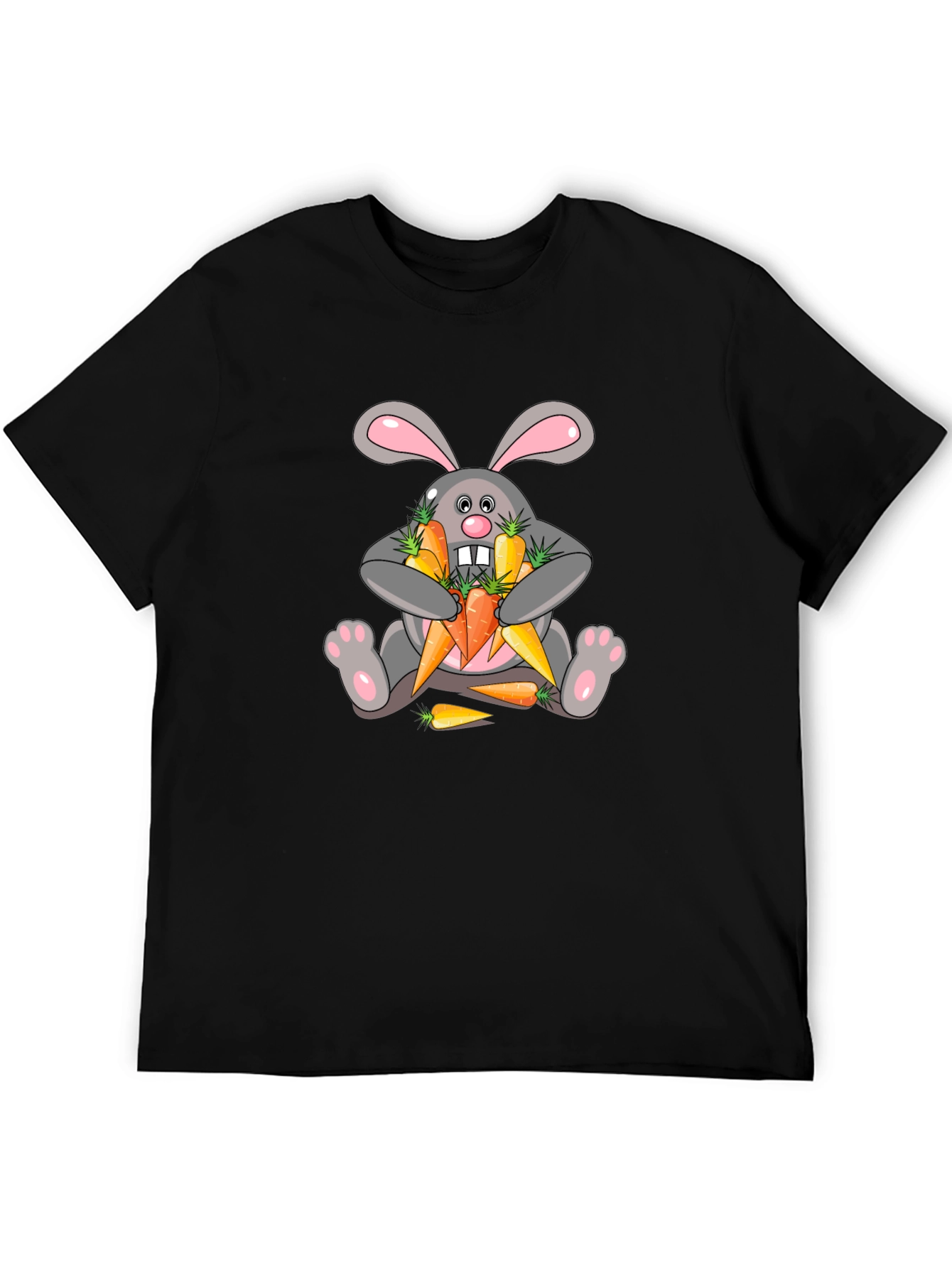 Bunny Carrots Graphic Tee Shirt