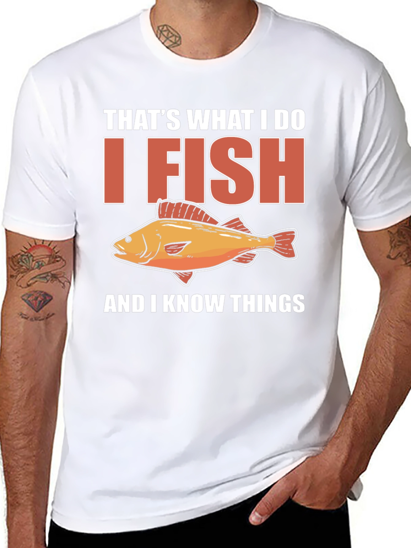 I Fish & Know Things T-Shirt