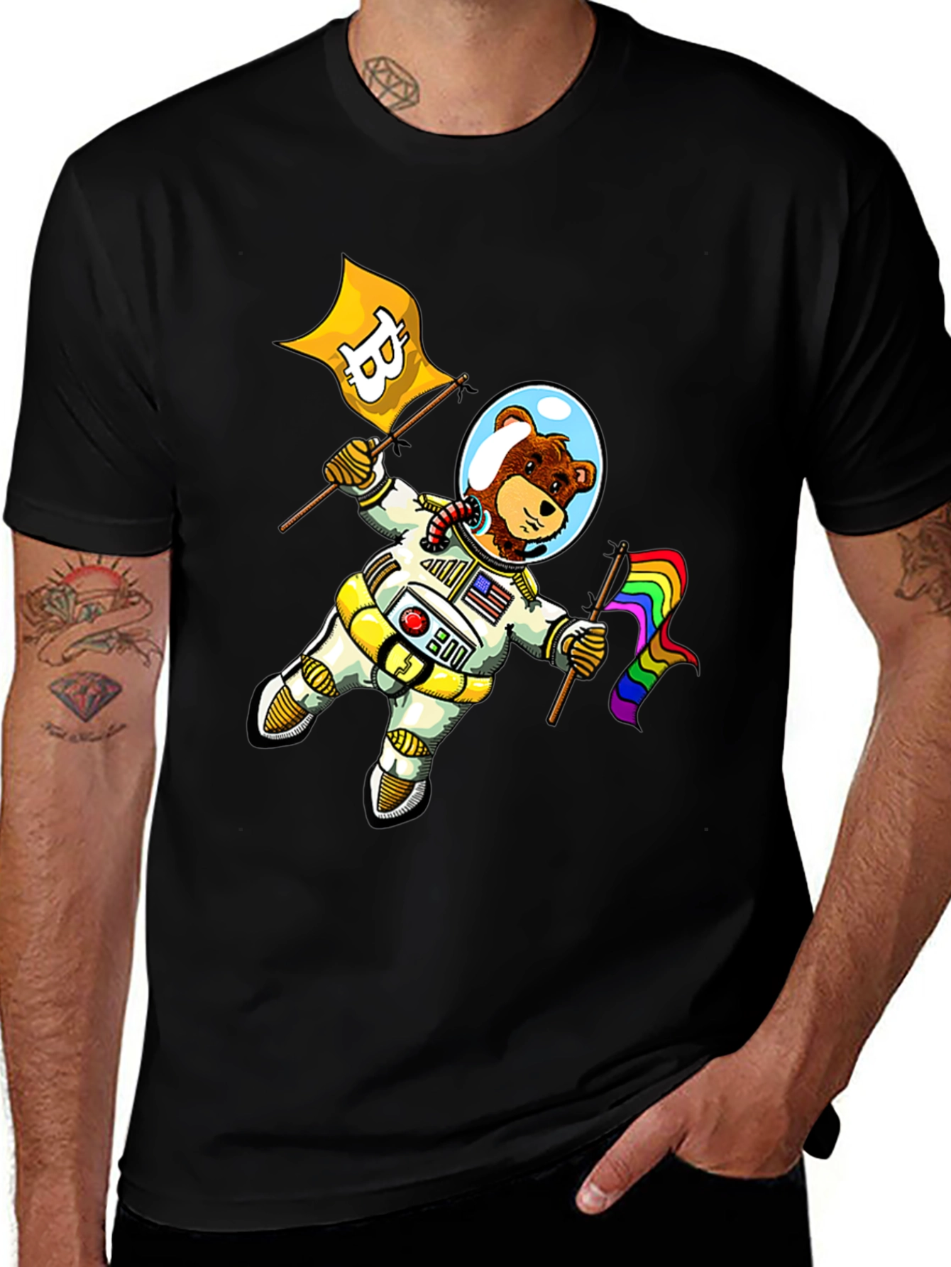 Bear Astronaut T-Shirt