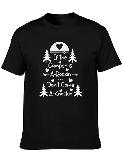 Camper Rockin Funny Camping T-Shirt