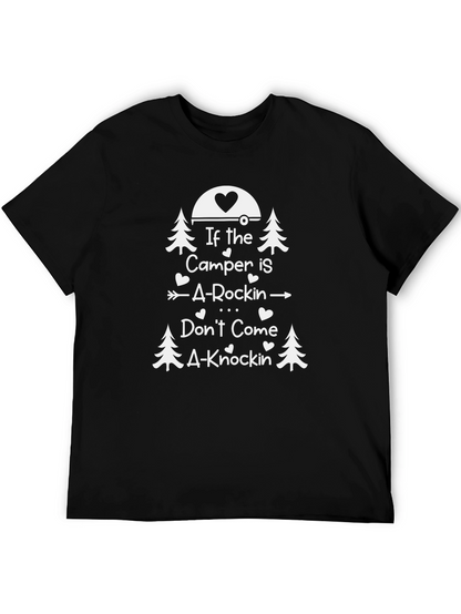 Camper Rockin Funny Camping T-Shirt
