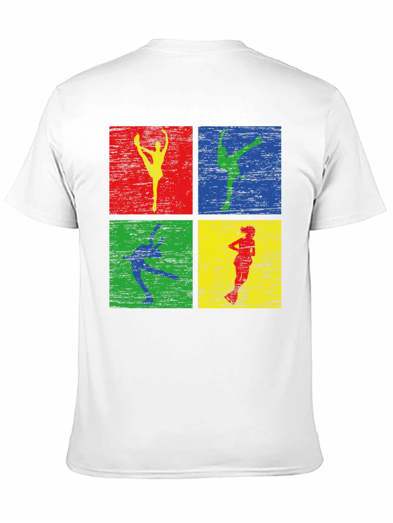 Retro Dancer Graphic Tee - Mens Black T-Shirt