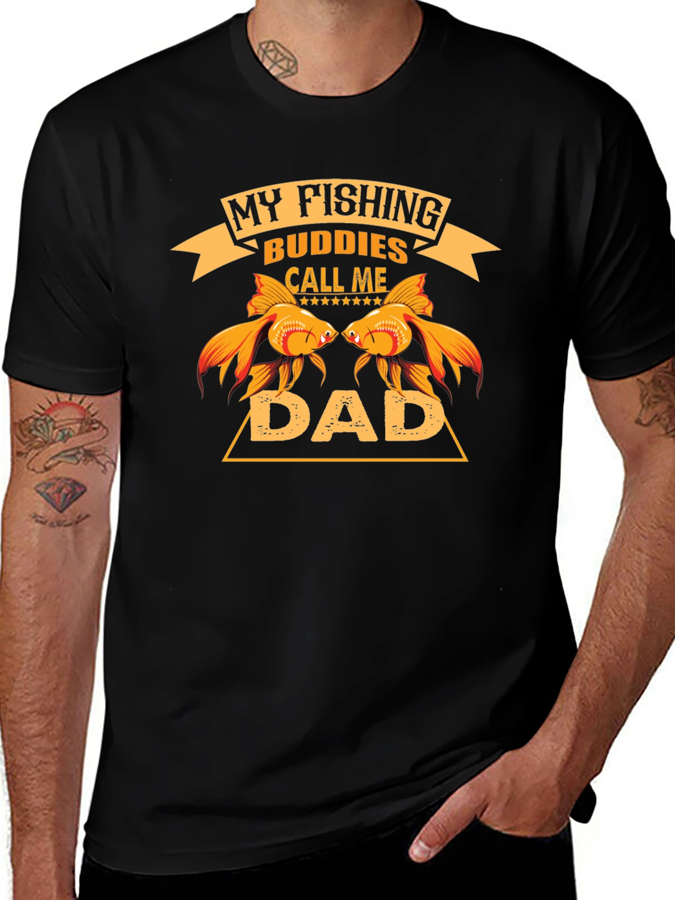 My Fishing Buddies Call Me Dad T-Shirt
