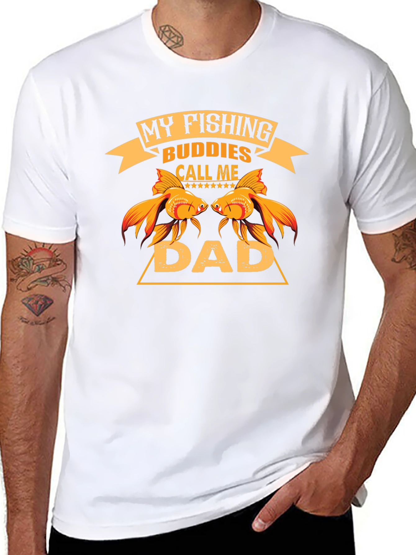 My Fishing Buddies Call Me Dad T-Shirt