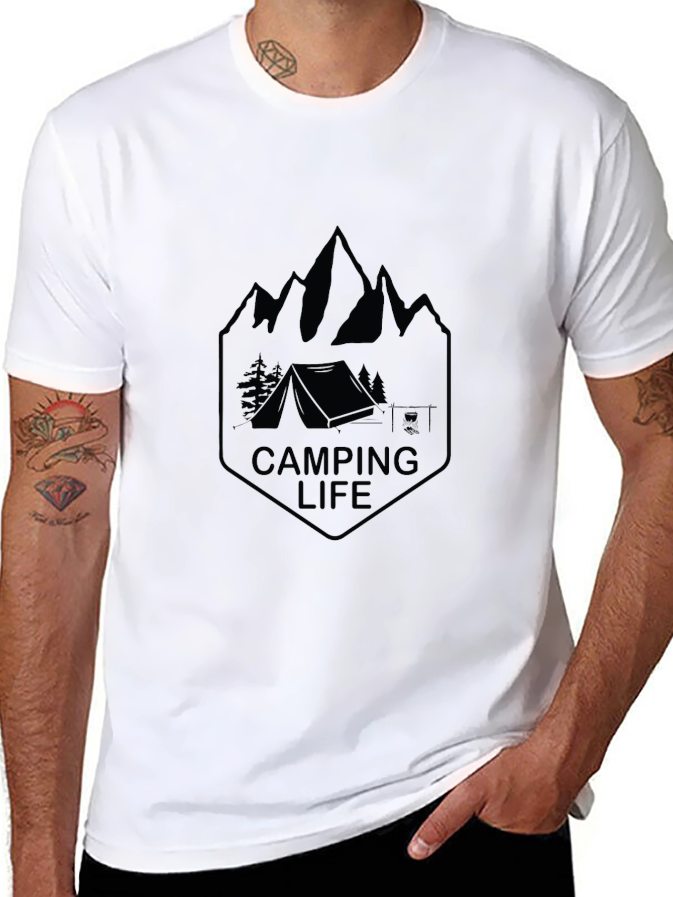 Camping Life T-Shirt - Outdoor Adventure Tee