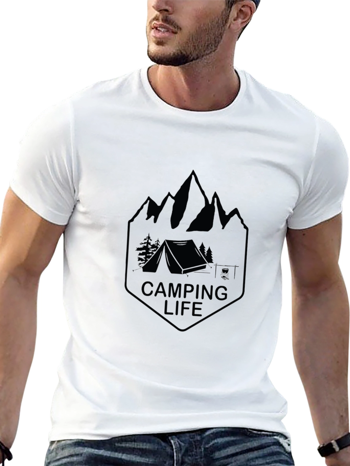 Camping Life T-Shirt - Outdoor Adventure Tee