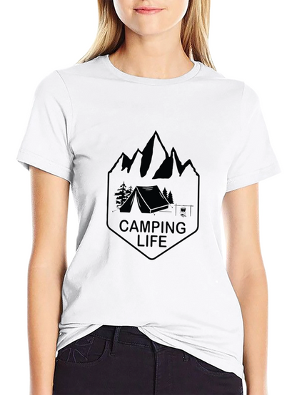Camping Life T-Shirt - Outdoor Adventure Tee