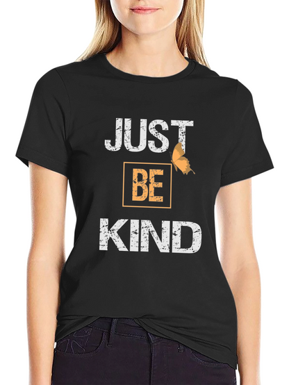 Just Be Kind Graphic Tee - Black