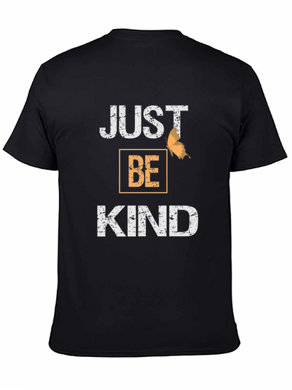 Just Be Kind Graphic Tee - Black