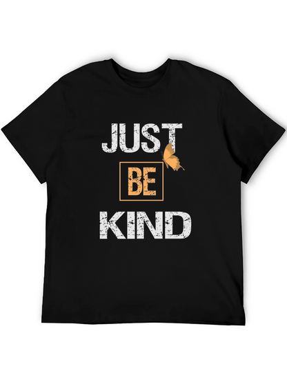 Just Be Kind Graphic Tee - Black